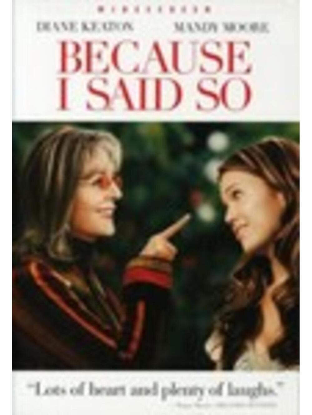 Because I Said So (Widescreen Edition) - DVD - New Diane Keaton Mandy Moore